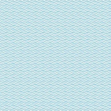 Wave pattern - seamless Illustrazione stock