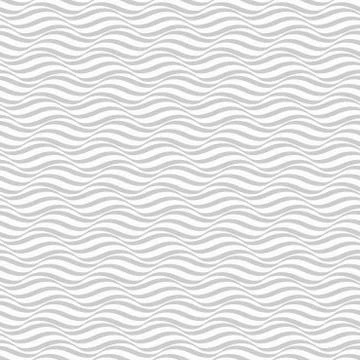 Wave pattern, seamless Illustrazione stock