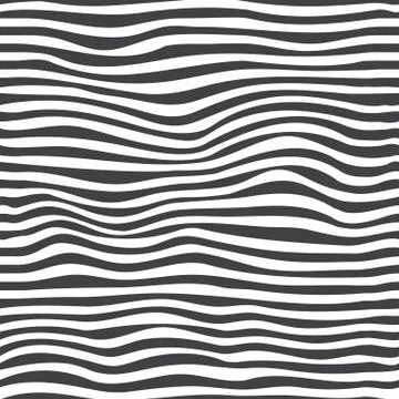 Wave pattern seamless Illustrazione stock