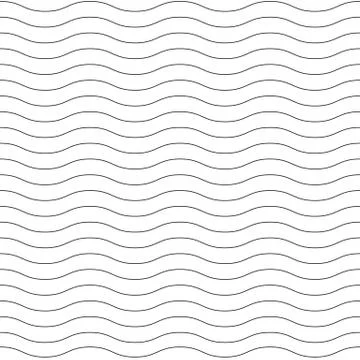 Wave pattern seamless Stock Illustration