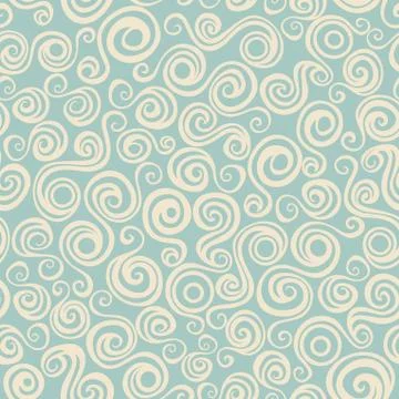 Wave pattern (seamlessly tiling). seamless wave background.ocean texture, wav Stock Illustration