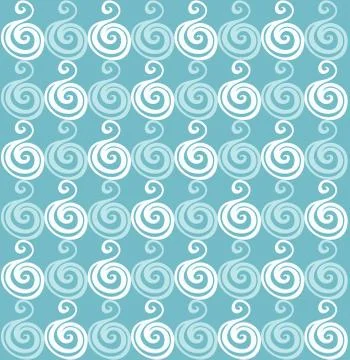 Wave pattern (seamlessly tiling). seamless wave background.ocean texture, wav Stock Illustration