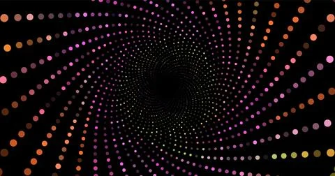 Wave pattern vector. 3D glowing abstract digital particles background. Tech.. Stock Illustration