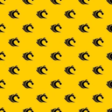 Wave pattern vector Stock Illustration