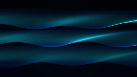 Wave-like patterns flow across a dark background Stock Footage 329897765