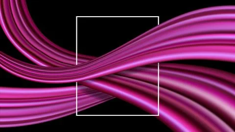 Wave pink liquid flow paint background Stock Illustration