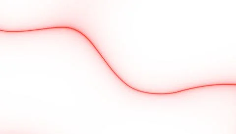 Wave red lines background. Flowing curved smoke lines. Template for banner,.. Stock Photos