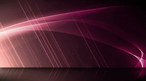 Wave Reflections Pink Stock Footage 26120788