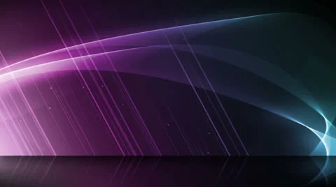 Wave Reflections Purple Blue Stock Footage 26120904