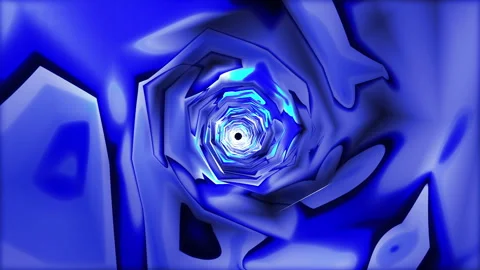 Wave Reflective Tunnel Loop Video stock 171071936