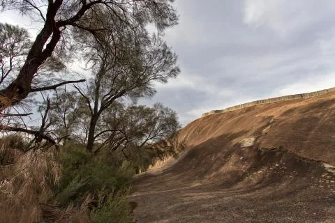 Wave rock Stock Photos