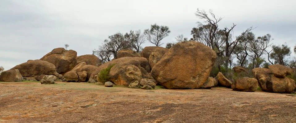 Wave rock Stock Photos