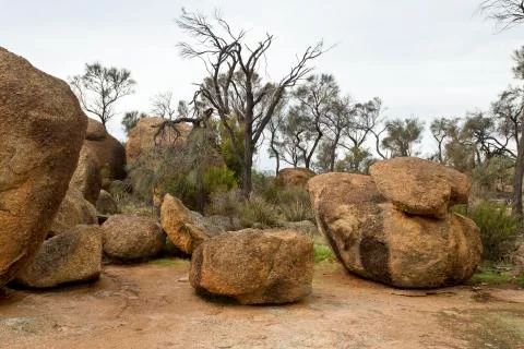 Wave rock Stock Photos