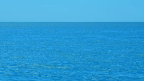 Wave Rolling In Sea. Environmental Problems - Lack Of Drinking Water. Stock Footage 264753056