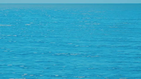 Wave Rolling In Sea. Environmental Problems - Lack Of Drinking Water. Stock Footage 264758466