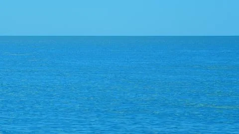 Wave Rolling In Sea. Environmental Problems - Lack Of Drinking Water. 스톡 사진