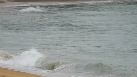 Wave rolling on the shore, beach Stock Footage 231903741