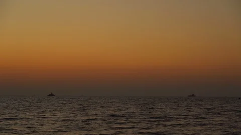 Wave on sand of beach, sunset on beach is beautiful seascape Thailand Stock Footage 121683953