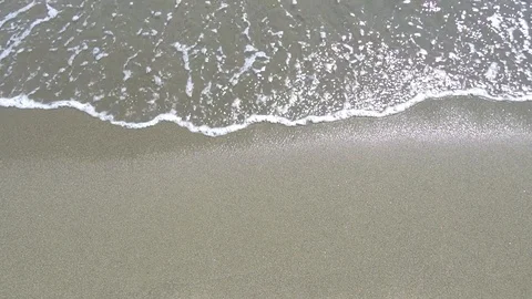 Wave on the sand Stock Footage 110913903