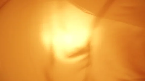 Wave satin fabric loop background Stock-Footage 262059221