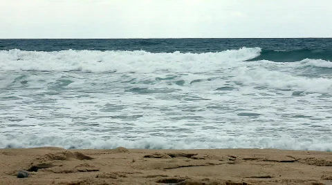 Wave on the sea Stock Footage 492968