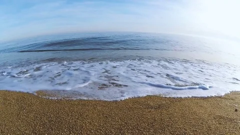 Wave of the sea Stock Footage 74338625