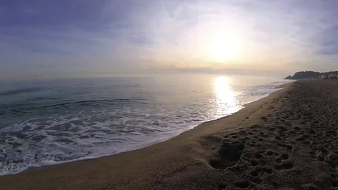 Wave of the sea Stock Footage 74339061