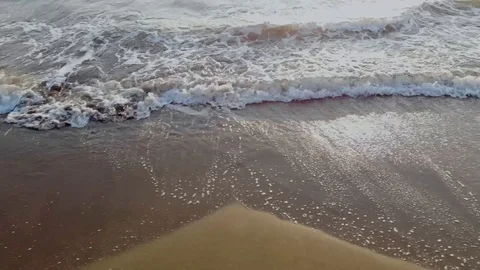 Wave in the sea Stock Footage 118773655