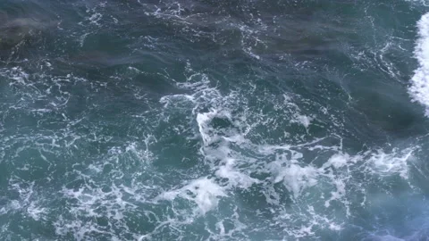 Wave in the sea Stock Footage 158364729