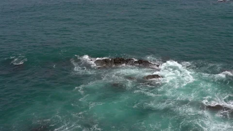 Wave in the sea Stock Footage 158366406