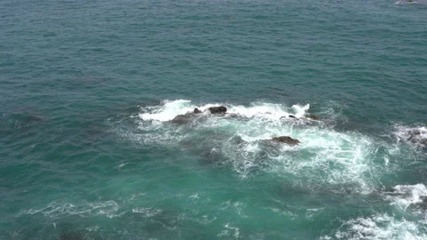 Wave in the sea Stock Footage 158366642