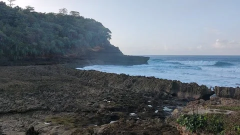 Wave of sea Stock Footage 214359057