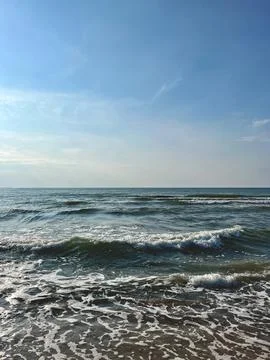 Wave of sea. Foto stock