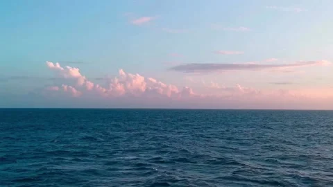 Wave sea sunset Stock Footage 233095640