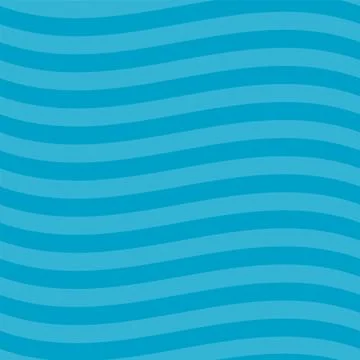 Wave seamless pattern, abstract blue background Illustrazione stock