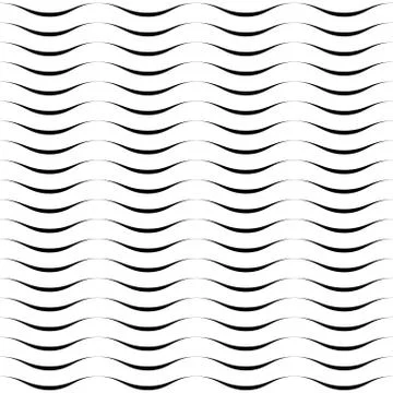 Wave seamless pattern Illustrazione stock