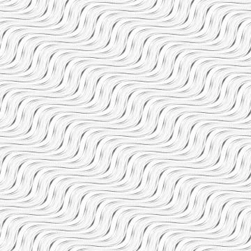 Wave seamless patterns. Stock Illustration