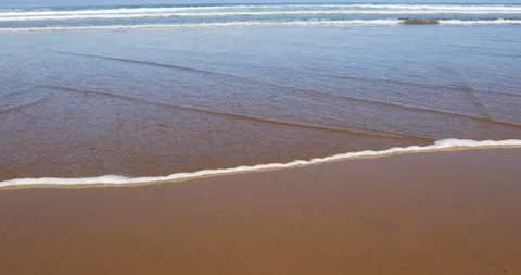 Wave in seashore of sand beach Stock Footage 101473223