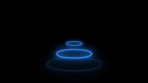 Wave sensor detector neon animated sensor wave detector metal detector , wa.. Stock Footage 274395118