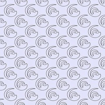 Wave silhouette Stock Illustration