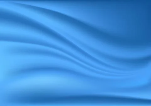 Wave silk blue abstract background Stock Illustration