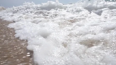Wave in slow motion Stock Footage 82315030