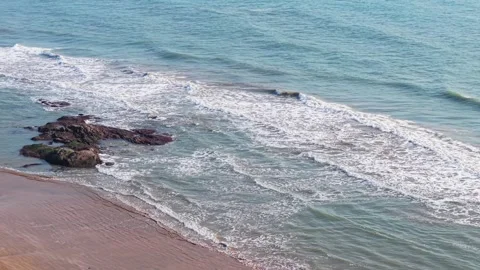 Wave in slow motion Stock Footage 322906481