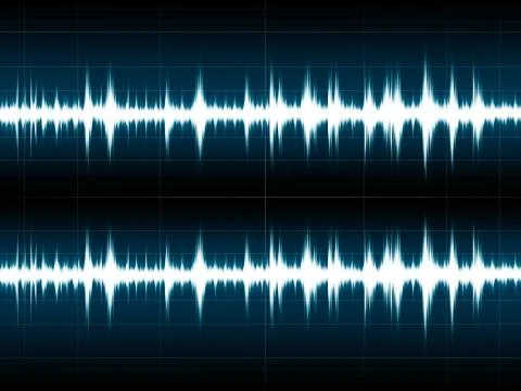 Wave Sound Stock Illustration