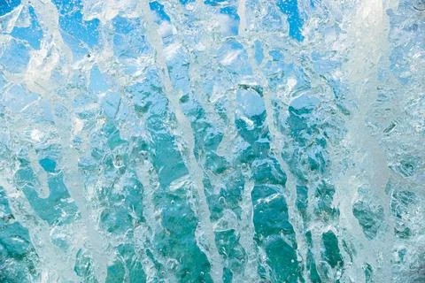 Wave splash close to camera Stock Photos