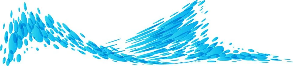 Wave splash Stock Illustration