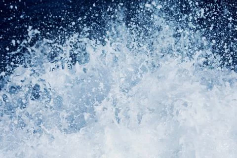 Wave splash Foto stock