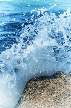 Wave splash Stock Photos