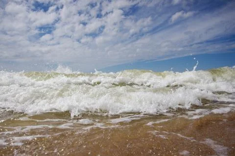 Wave splash Stock Photos