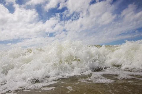 Wave splash Stock Photos